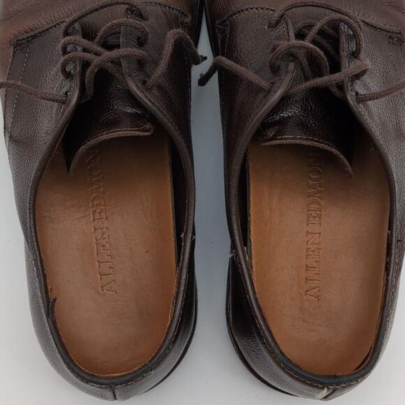 Allen Edmonds Shoes Mens 8.5 Brown Feather Welt Leather Dress Derby Extralight main image 4